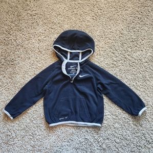 Nike Therma Fit Toddler Fleece Half Zip Hoodie Size 2 Years